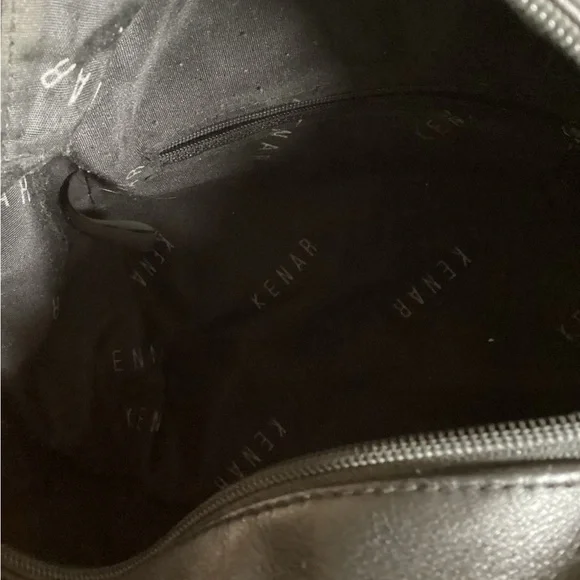 Kenar Black Mini Bag with Gold Accents RARE - Picture 5 of 7